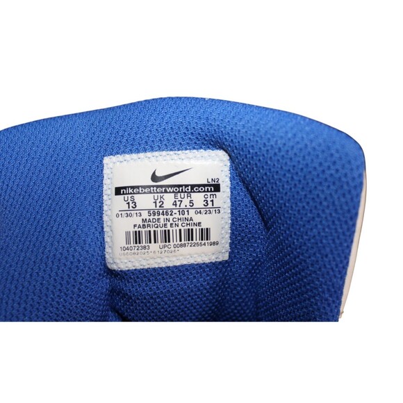 Size 13  - Nike Air Revolution White Game Royal 599462-101 - Picture 14 of 14